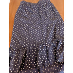 Pollera Dama Gasa Excelente Puntitos Calidad Talle Grande