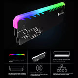 Soporte Ram Nc1bk Rgb Compatible Memoria Disipador De Calor