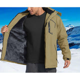 Campera Hombre Invierno Forrada Por Dentro Impermeable