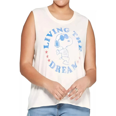 Remera Musculosa Dama Verano Snoopy