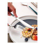Set De Cubiertos Premium 4 Piezas Juego Cubiertos Acero Inox