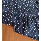 Pollera Dama Gasa Excelente Puntitos Calidad Talle Grande