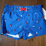 Conjunto Short Y Remera Baño Niño  Cat &jack Upf 50