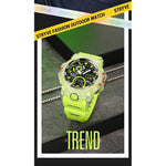 Reloj Hombre Stryve Deportivo Con Cronometro Fluo