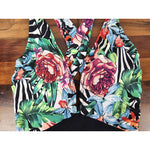 Mallas Bikini Dama Entera Tropical Calidad Alta Clean Water