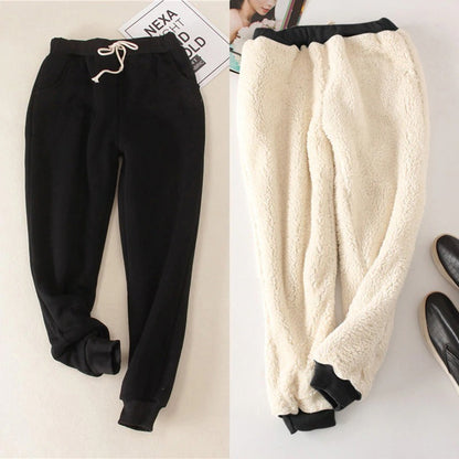 Pantalon deportivo mujer con corderito