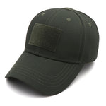 Gorra Visera Con Parche Camuflado