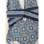 Mallas Bikini Dama Entera Azul Calidad Alta Clear Water