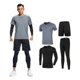 Conjunto Deportivo X 4 Casual Hombre Remera Pantalon Calza