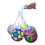 Pelota Globo Con Luz 22 Cm