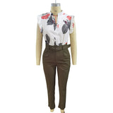 Conjunto Casual Dama Oficina  Pantalon Y Remera