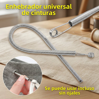 Enhebrador Flexible De Cintura Herramienta De Costura Hogar