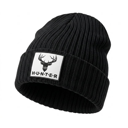 Gorro Beanie SM Tejido Con Parche Urbano