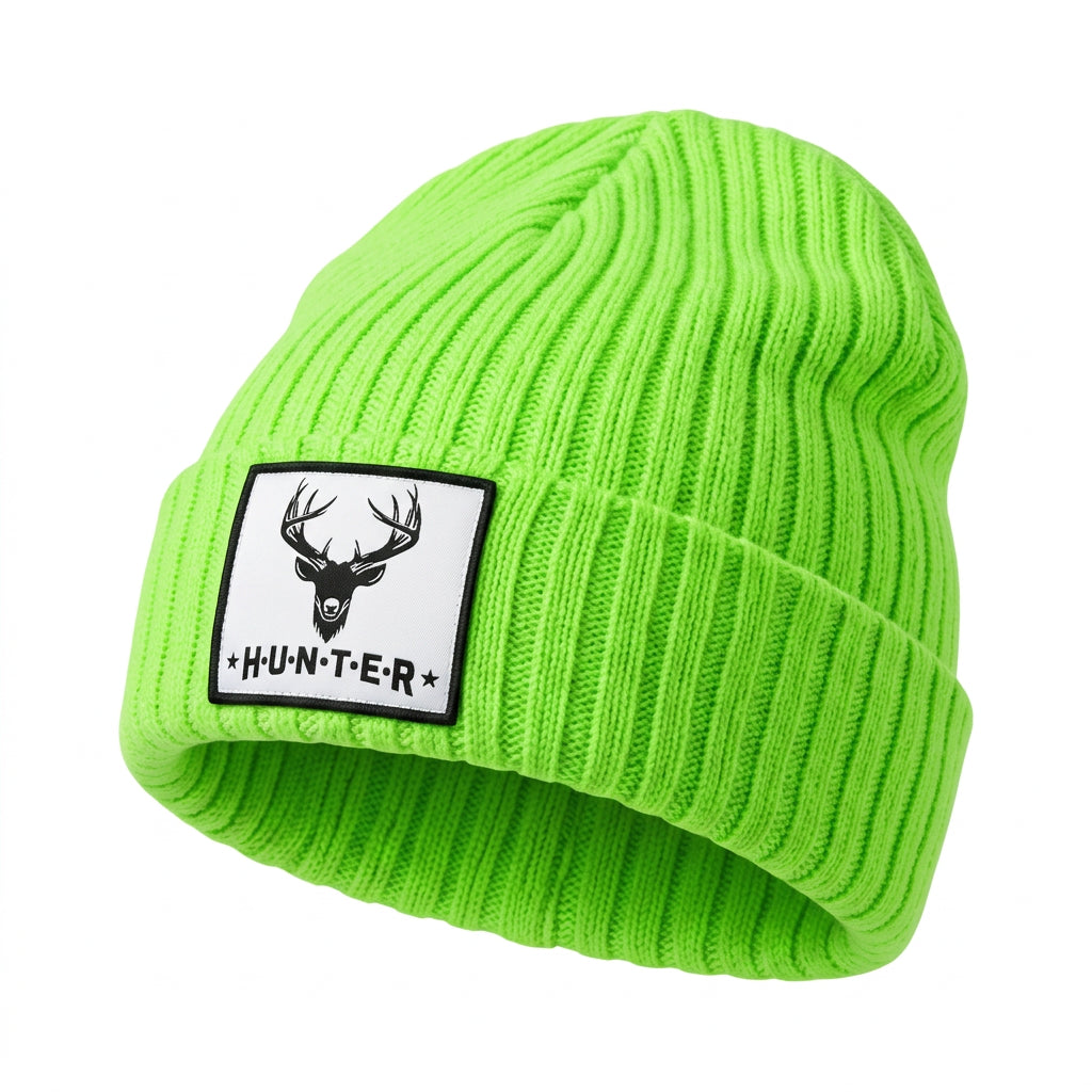 Gorro Beanie SM Tejido Con Parche Urbano