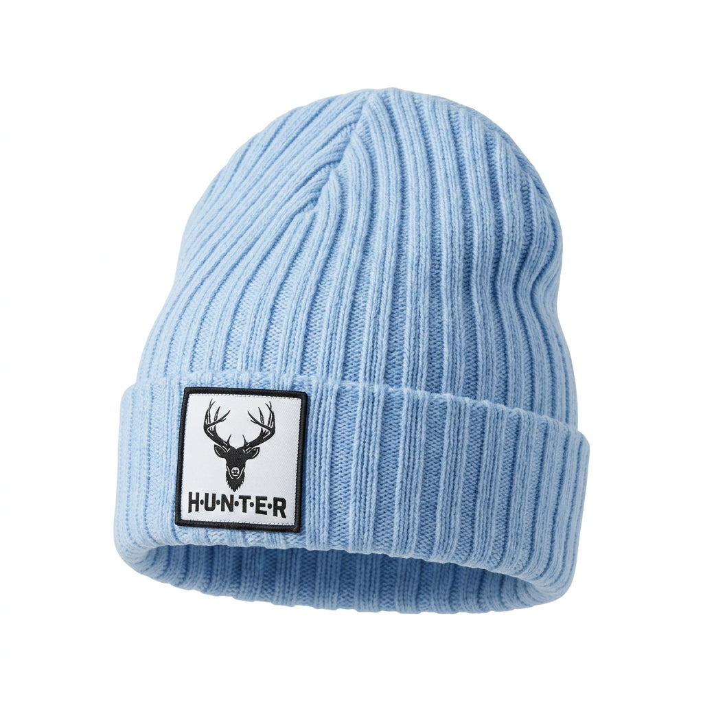 Gorro Beanie SM Tejido Con Parche Urbano