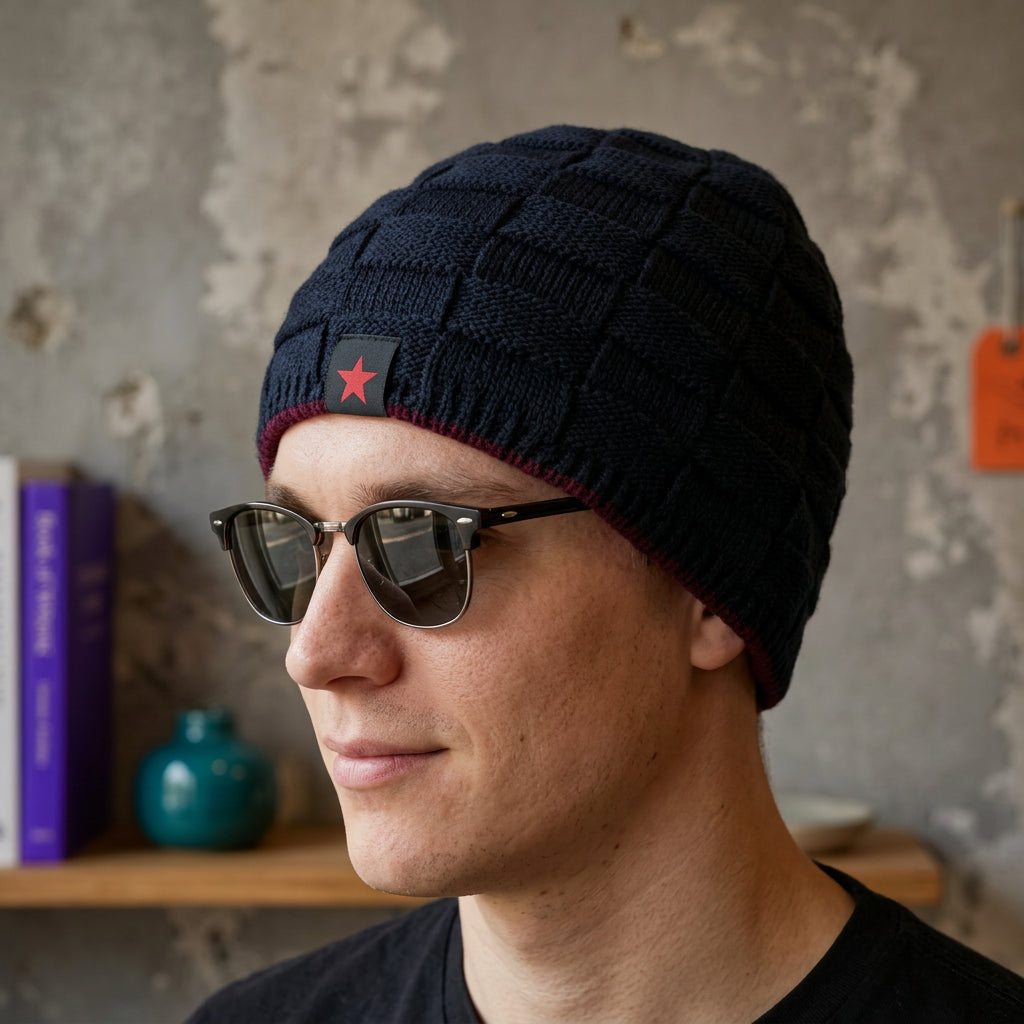 Gorro hombre de Invierno con Forro 