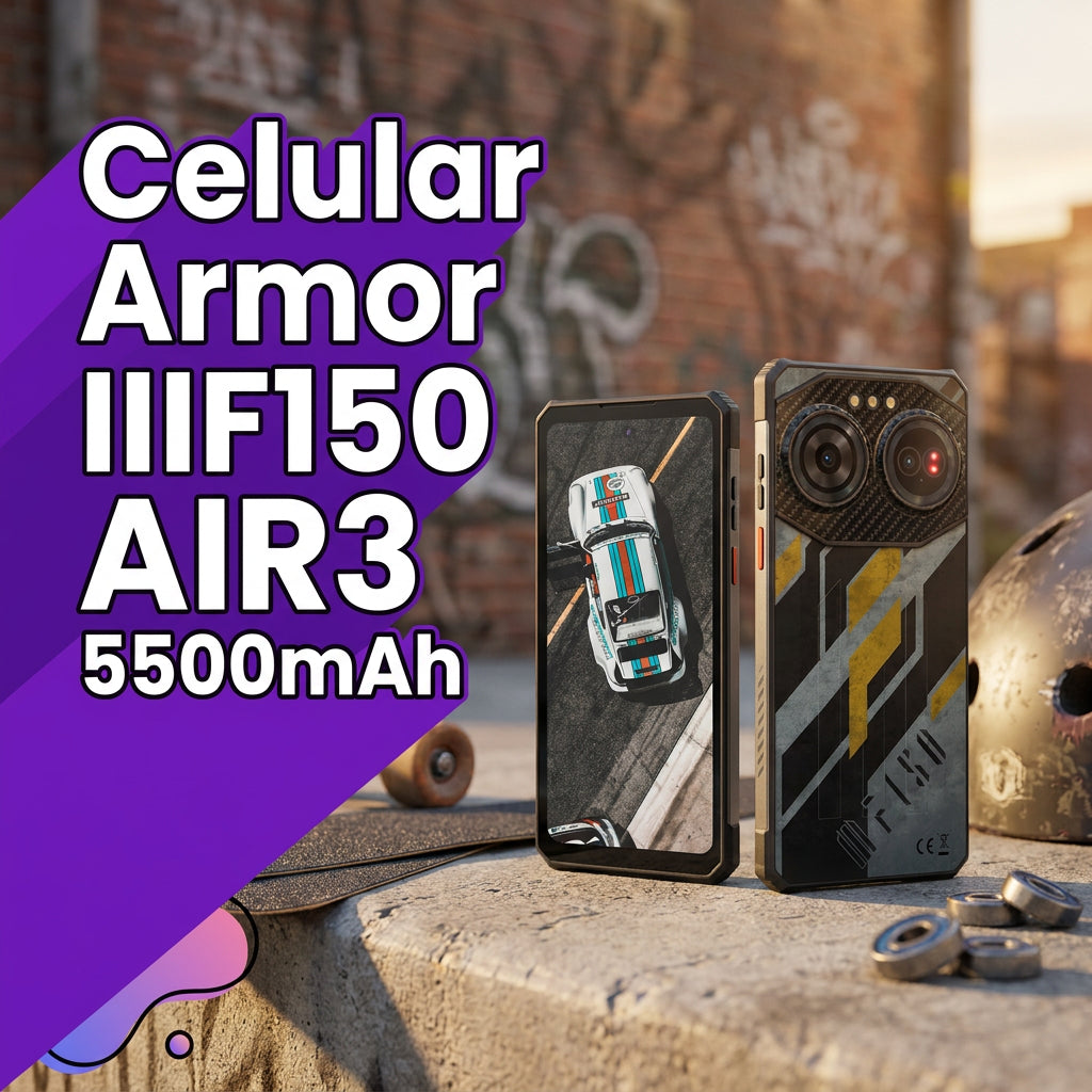 IIIF150 AIR3 6.6 pulgadas 12+512g 5500mAh Soporte de teléfonos inteligentes NFC 