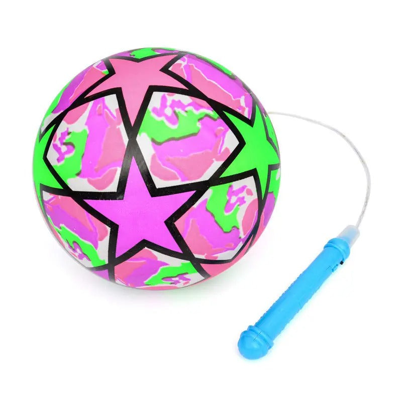 Pelota globo con luz 22 cm