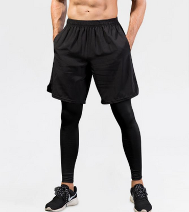 Short hombre con calentador largo Eco