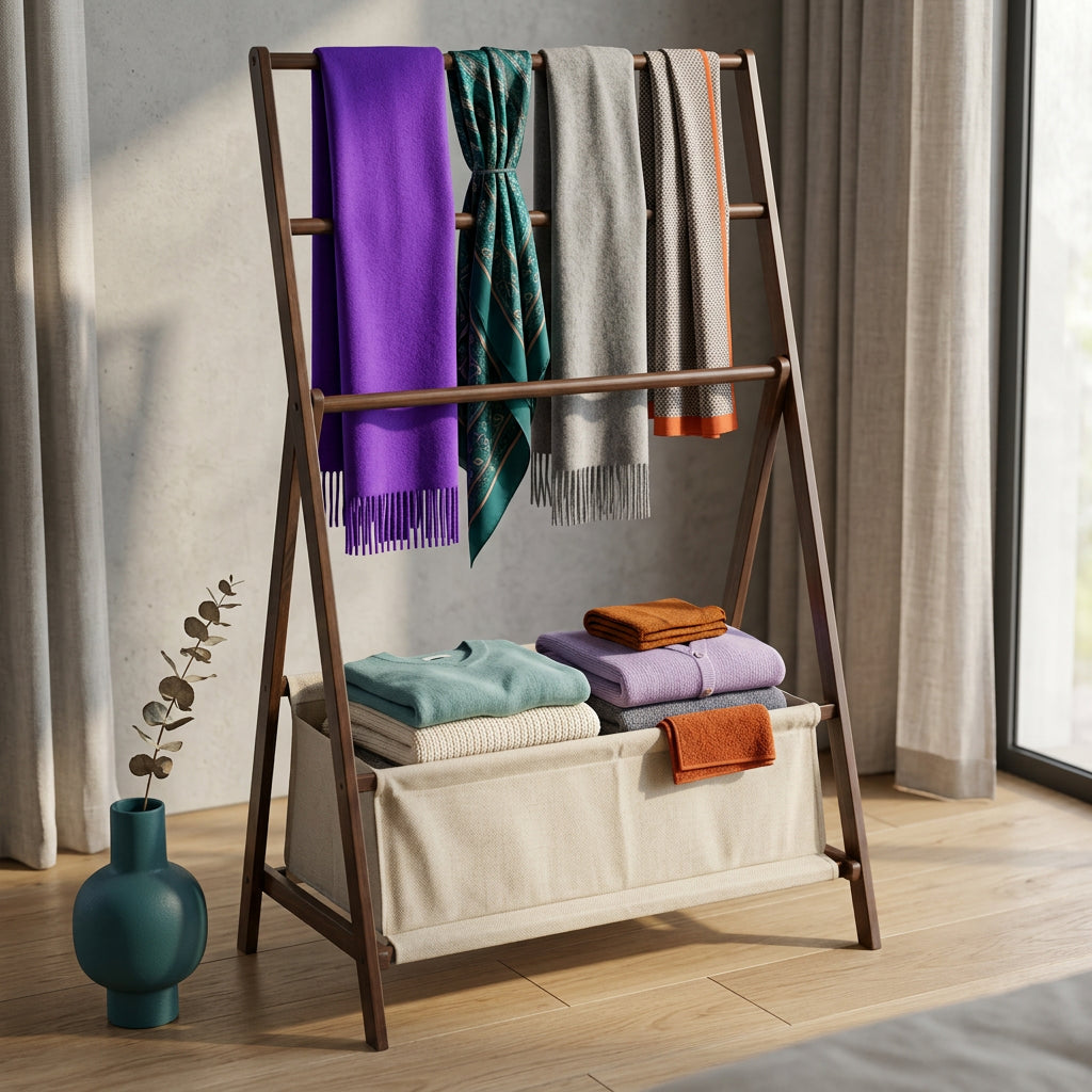 Perchero SM De Pie Moderno Modular Elegante