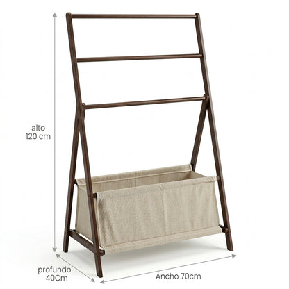 Perchero SM De Pie Moderno Modular Elegante