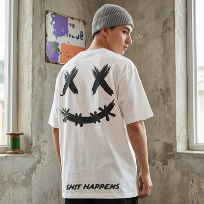 Remera Hombre MC oversize smile