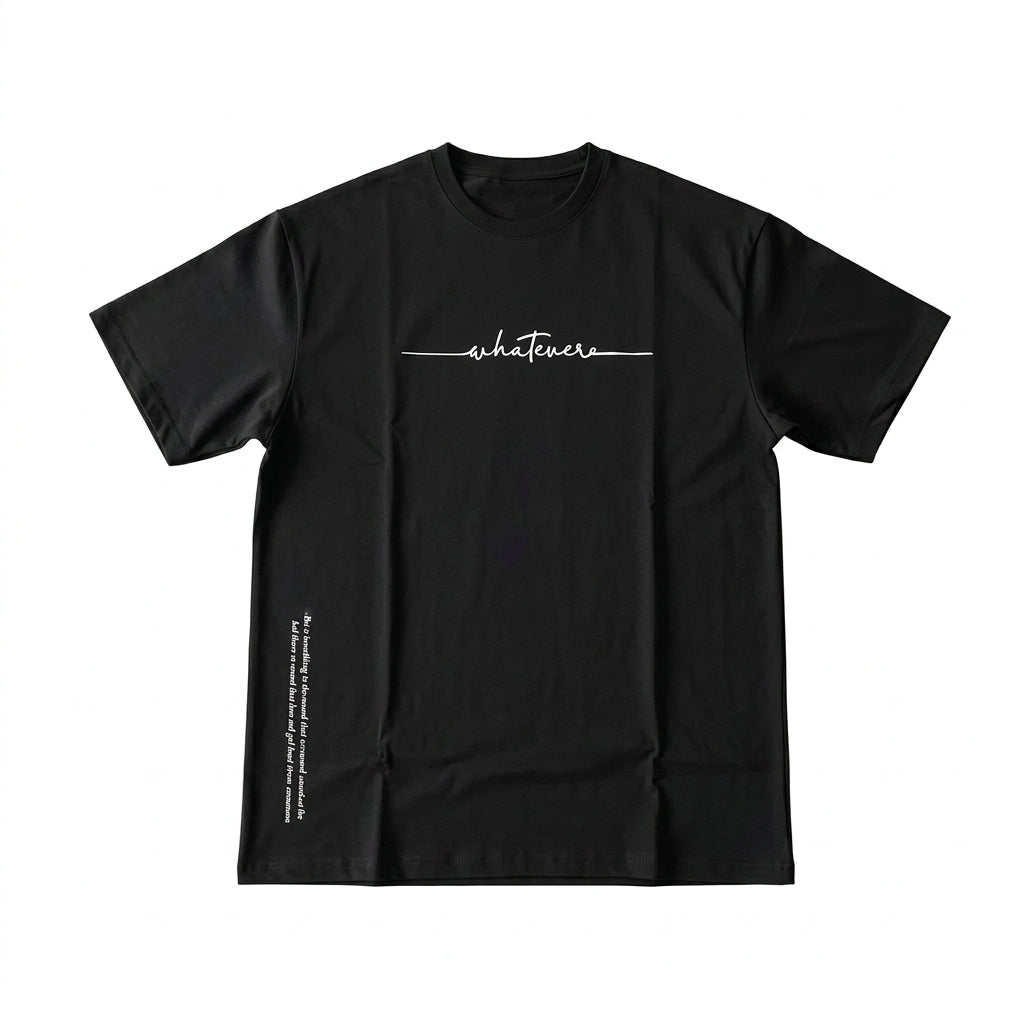Remera de Hombre Moda Casual Holgada Letras Simple