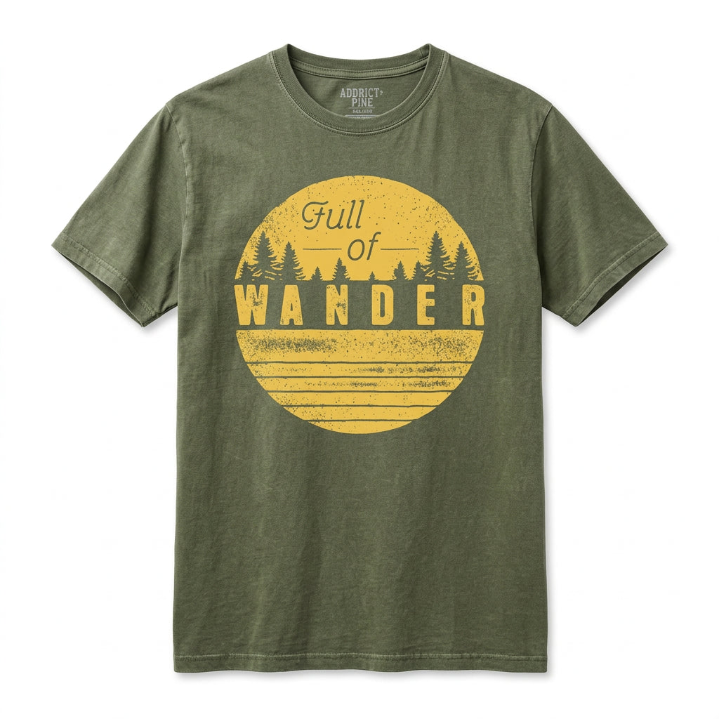 Remera hombre vintage Wander