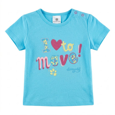 Remera niña Domyos i love