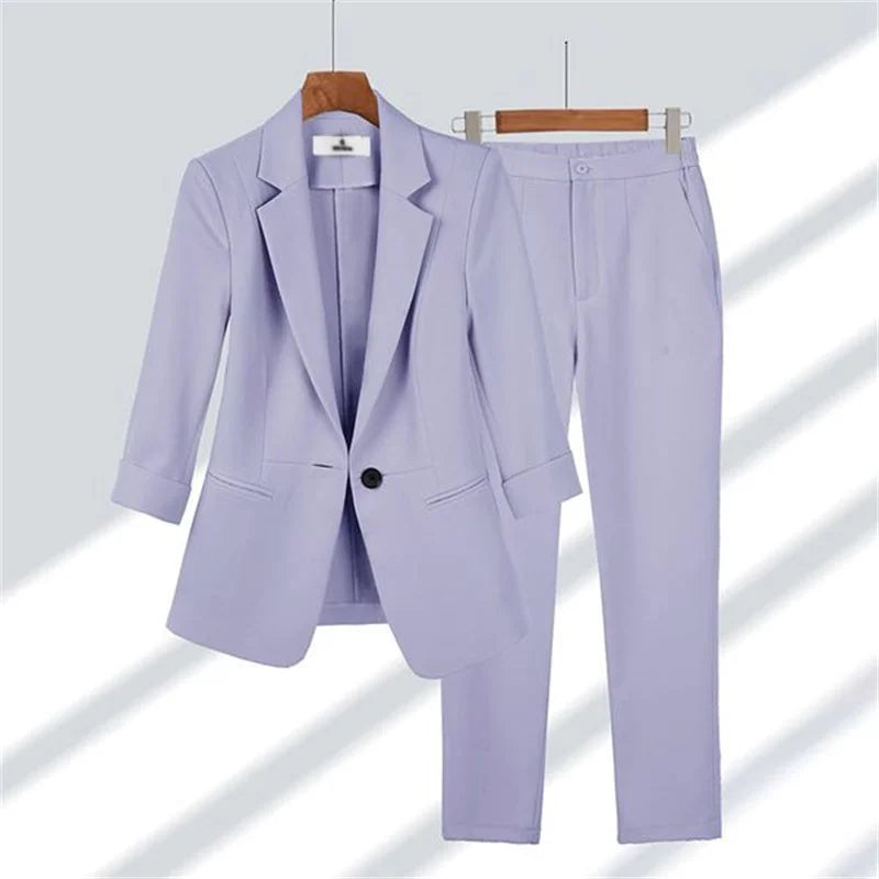 Conjunto dama chaqueta pantalon