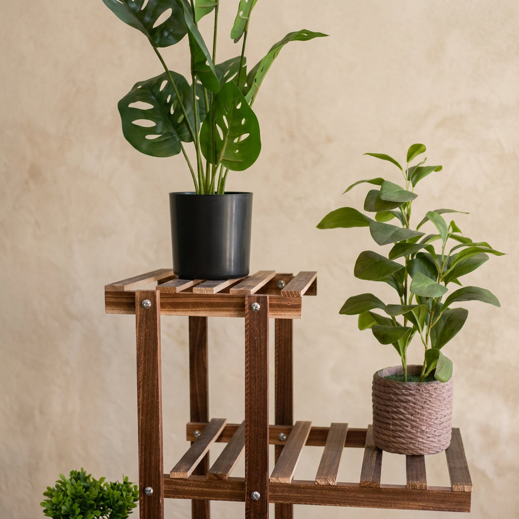 Soporte Estante Decorativo para Plantas y Macetas. Organiza tu Espacio en Interior,