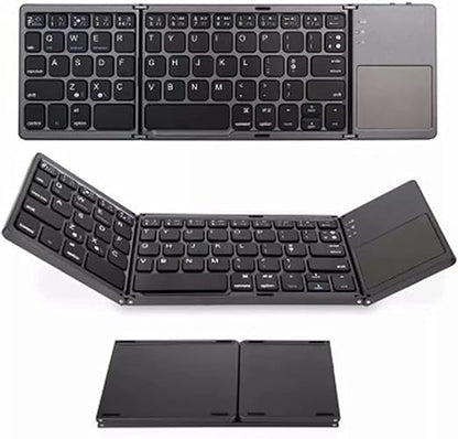 Teclado plegable negro