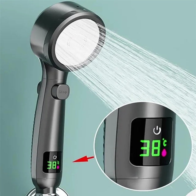 Telefono para ducha con termometro