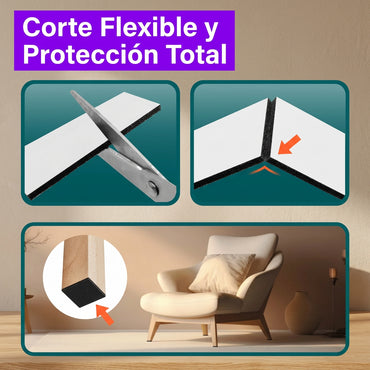 Topes De Cama Eva Foam Protector De Pared