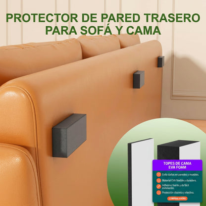 Topes De Cama Eva Foam Protector De Pared