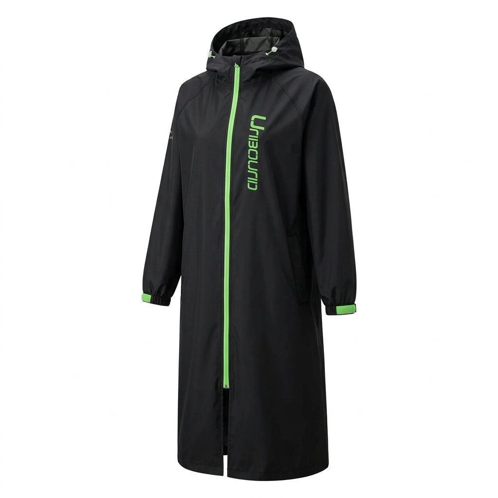 Traje de Lluvia Impermeable Reforzado para Adultos con Bandas Reflectivas, ideal para Moto, Ciclismo y Viajes.