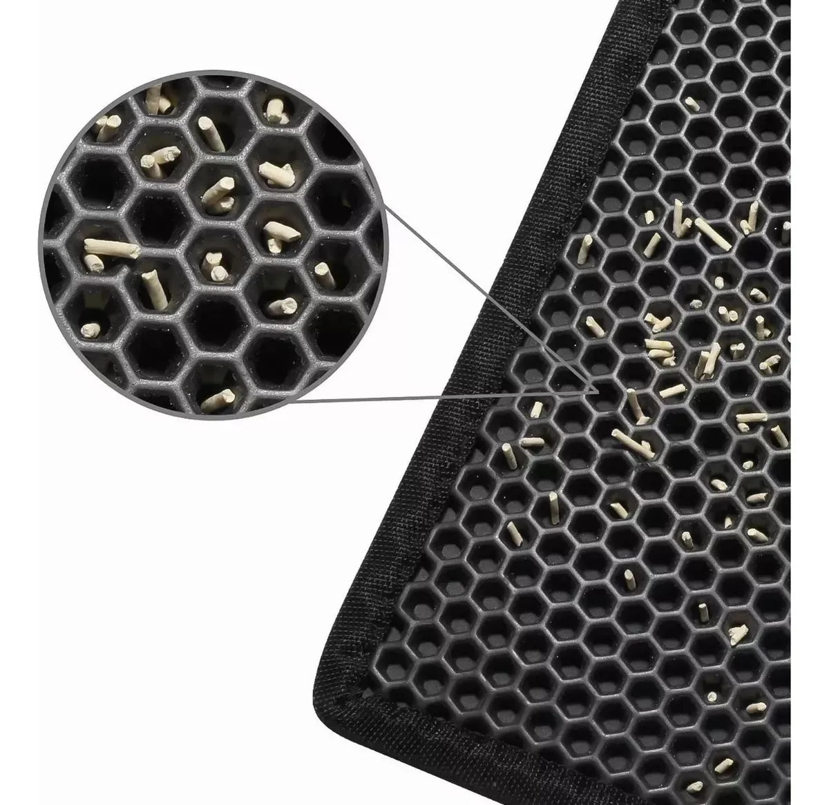 Alfombrilla Grande para Arena de Gato