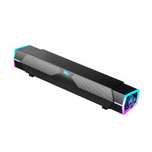 Altavoz gamer Bluetooth estilo barra con luces RGB noyo - Negro