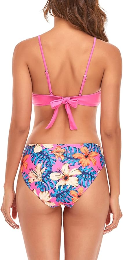Bikini broche v con camisola