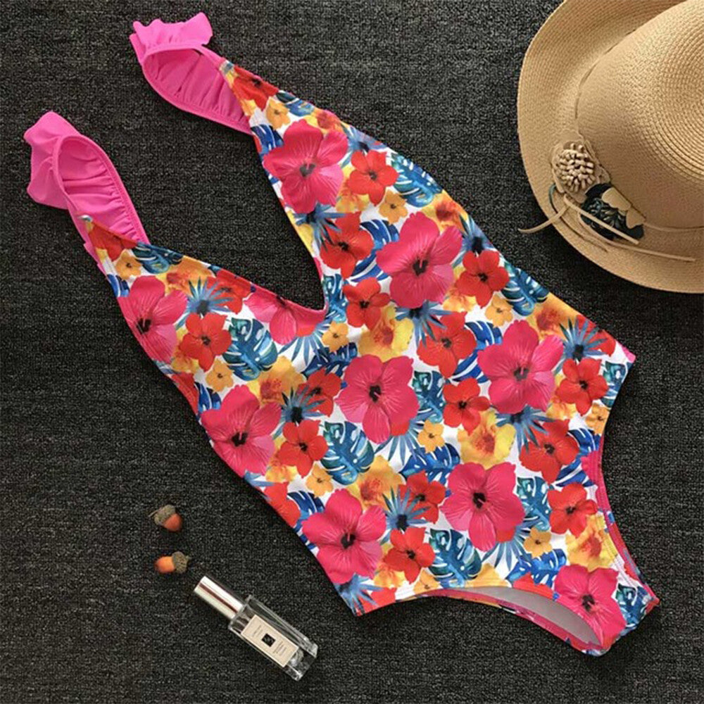 Bikini Entero floreado 