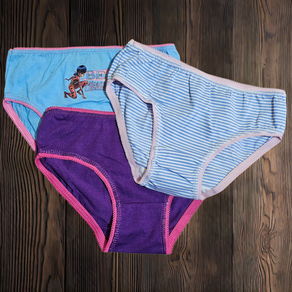 Bombacha niña estampadas set