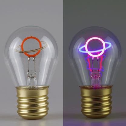 Bombilla LED recargable A70 5V, estilo Edison caricatura, 5-10hs, luz nocturna portátil a color, ideal decoración navideña.
