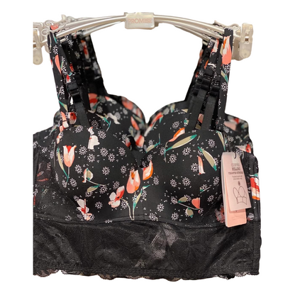 Bustier Promise corse floreado con encaje