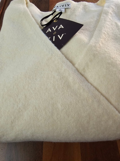 Buzo dama Ava Viv escote cruzado Plus Size