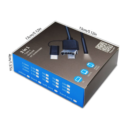 Cámara Endoscópica USB cable rígido o suave