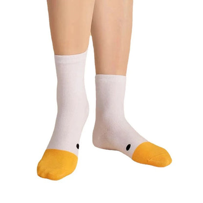 Medias largas con diseño Pato 