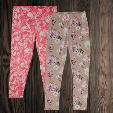 Calza leggins niña tramas varios set