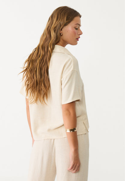 Camisa dama A new Day lino over size