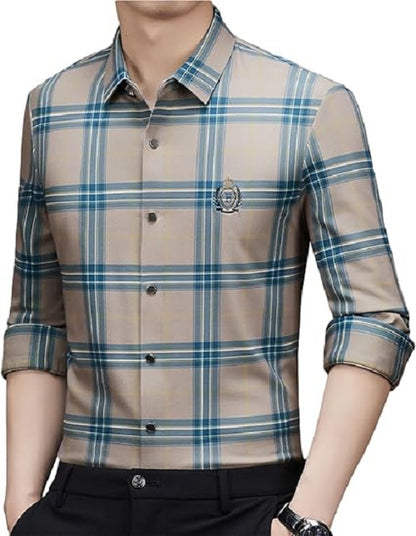 Camisa hombre escocesa