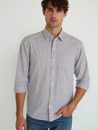 Camisa hombre ML Bogari rayada